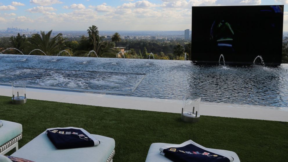 A view from the Los Angeles home listed for $250 million.