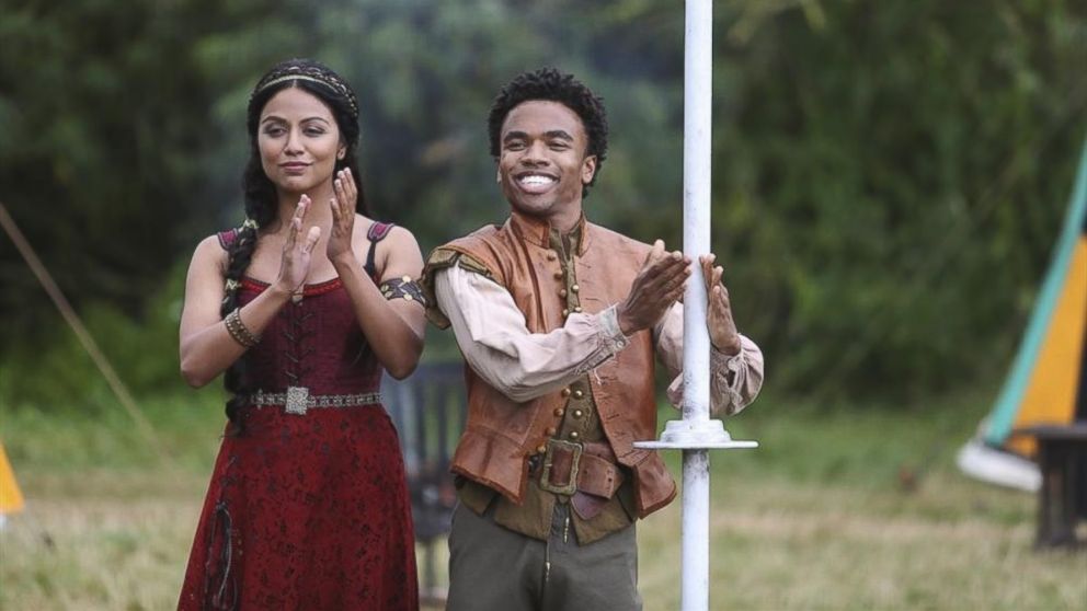 Karen David and Luke Youngblood in the new ABC show "Galavant."

