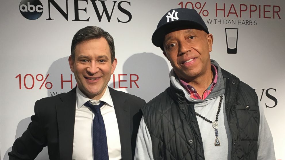 Russell Simmons is seen here with ABC's Dan Harris during an interview for his "10% Happier" podcast.