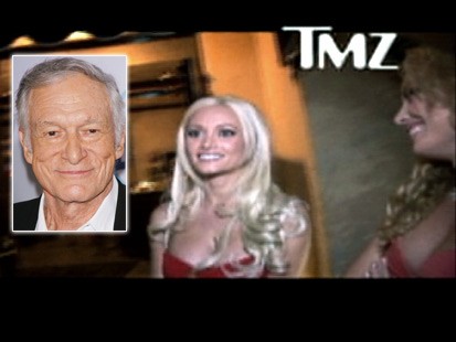 holly madison and hugh hefner