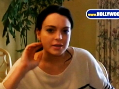 Video: Lindsay Lohan talks about her status hearing.
