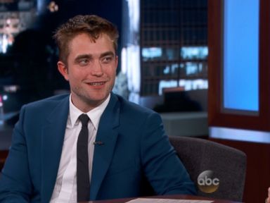 VIDEO: Robert Pattinson told Jimmy Kimmel that his living situation has "gone way downhill."