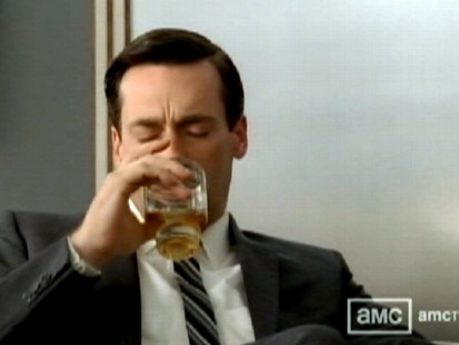 Video: Mad Men tackles alcoholism.