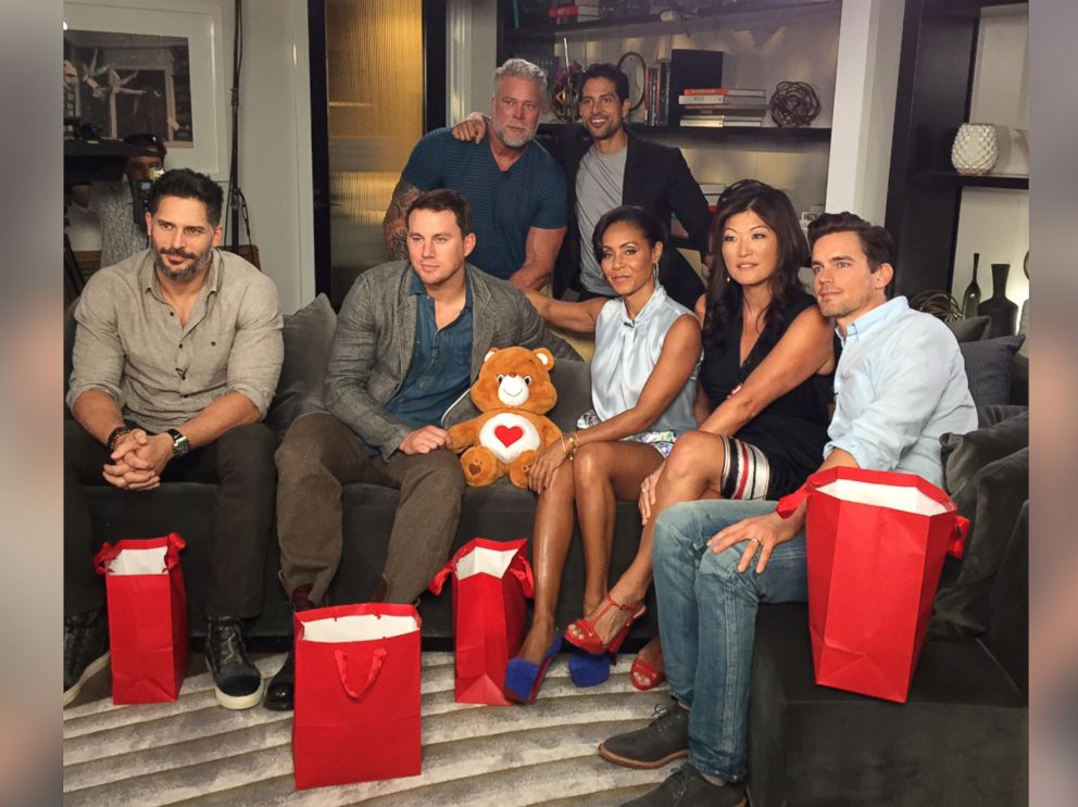 PHOTO: The Magic Mike XXL cast talked to ABC News Juju Chang about how they got their bodies in shape for the movie.