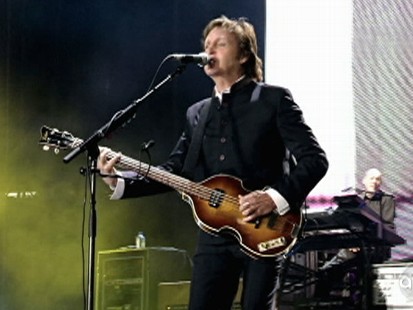 Paul McCartney rocks NYC.