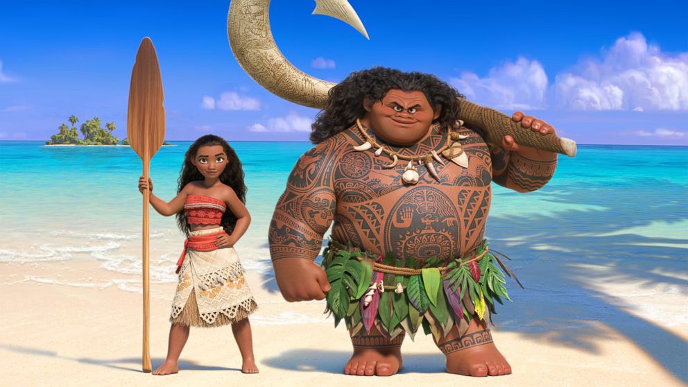 World Exclusive 1st Look At New Moana Trailer With Dwayne Johnson Good Morning America 