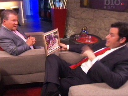 Video: William Shatner interviews Jimmy Kimmel.