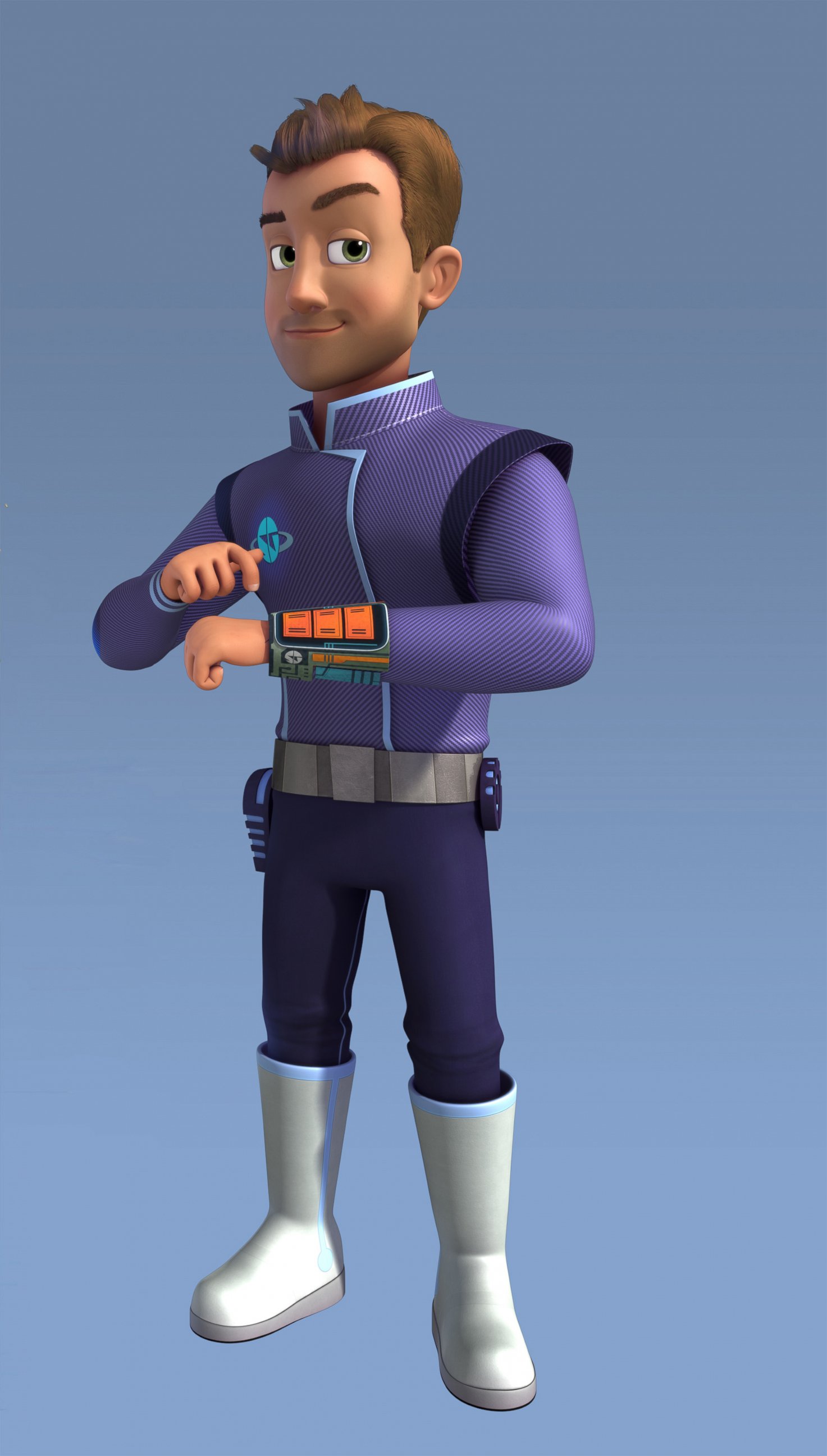 PHOTO: Joe, from Disney Junior's animated series "Miles from Tomorrowland" follows the outer space voyages of young adventurer Miles and his family. 