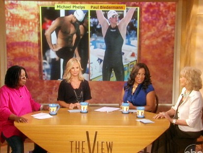Video: The ladies chat about Phelps loss.