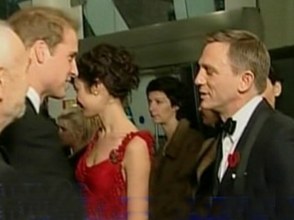 Picture of Prince William and Daniel Craig.
