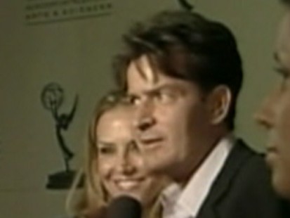 Video: Actor Charlie Sheen hospitalized in New York City.