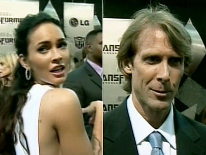 VIDEO: Megan Fox and Michael Bay argue over her comments about Transformers movie.