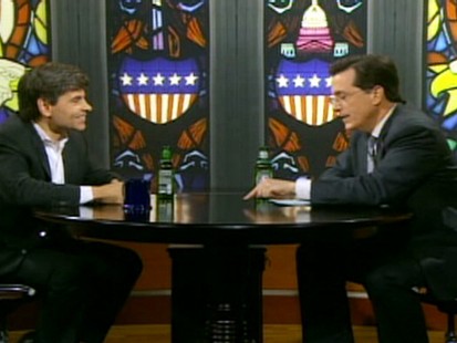 VIDEO: George Stephanopoulos appears on The Colbert Report.