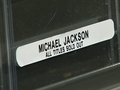 VIDEO: Sales of Michael Jacksons music soar after his death.