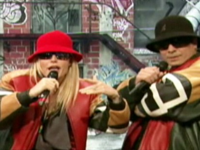 VIDEO: Gwyneth Paltrow raps alongside Jimmy Fallon for their mock band Shazzazz.