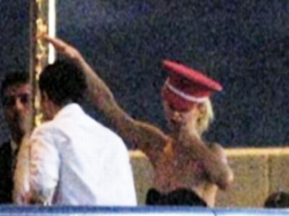 VIDEO: Paris Hiltons rep denies a photo showing the hotel heiress in a Nazi pose.