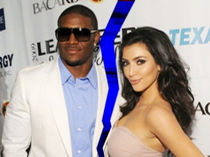 Video: Kim Kardashian and Reggie Bush call it quits.