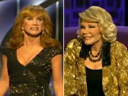 VIDEO: Joan Rivers is angry at Kathy Griffin for jokes made at her roast.