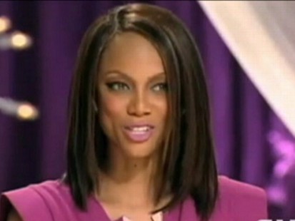VIDEO: Tyra Banks apologizes for Americas Next Top Model promo featuring a thin model.