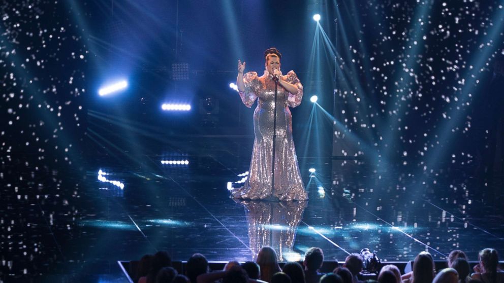 PHOTO: Ada Vox performs on "American Idol," as the search for America's next superstar continues on its new home on America's network, The ABC Television Network, April 23, 2018.