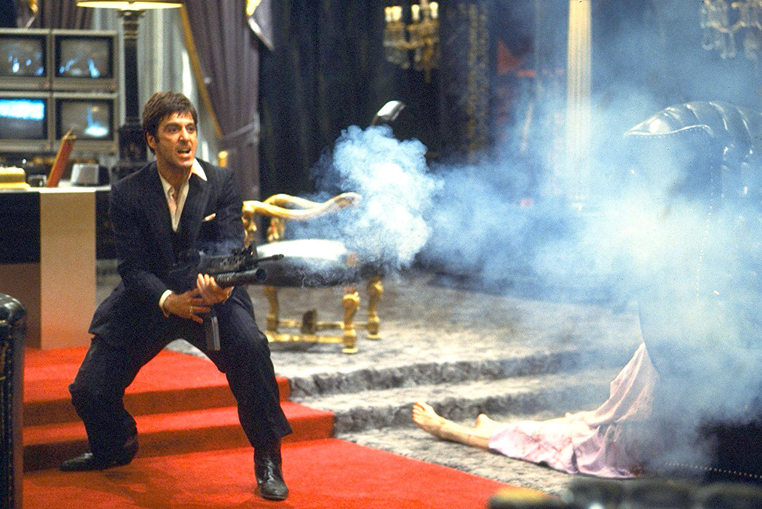 PHOTO: Al Pacino in a scene from "Scarface," 1983.