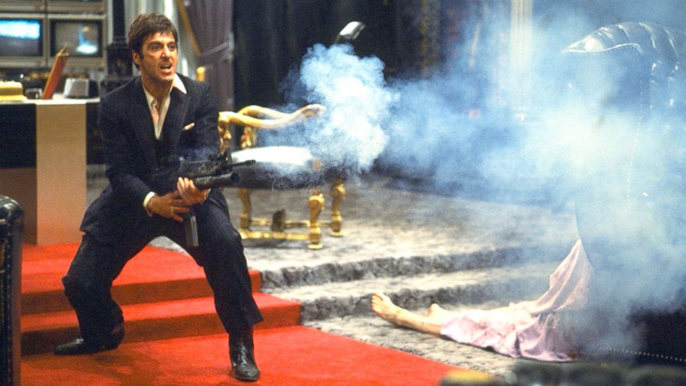 PHOTO: Al Pacino in a scene from "Scarface," 1983.