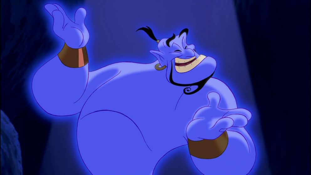 PHOTO: The Genie appears in Disney's 1992 animated movie Aladdin. 
