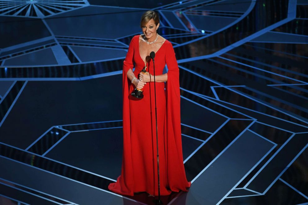 PHOTO: Allison Janney accepts Best Supporting Actress for 'I, Tonya' onstage during the 90th Annual Academy Awards at the Dolby Theatre at Hollywood &amp; Highland Center, March 4, 2018, in Hollywood, California. 