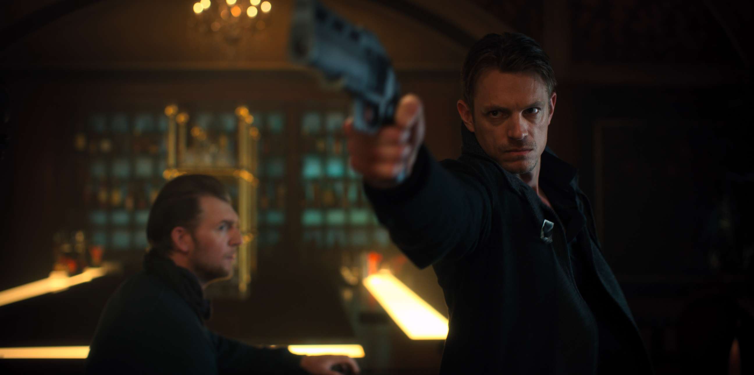 PHOTO: Joel Kinnaman appears in a scene from the Netflix series, "Altered Carbon."