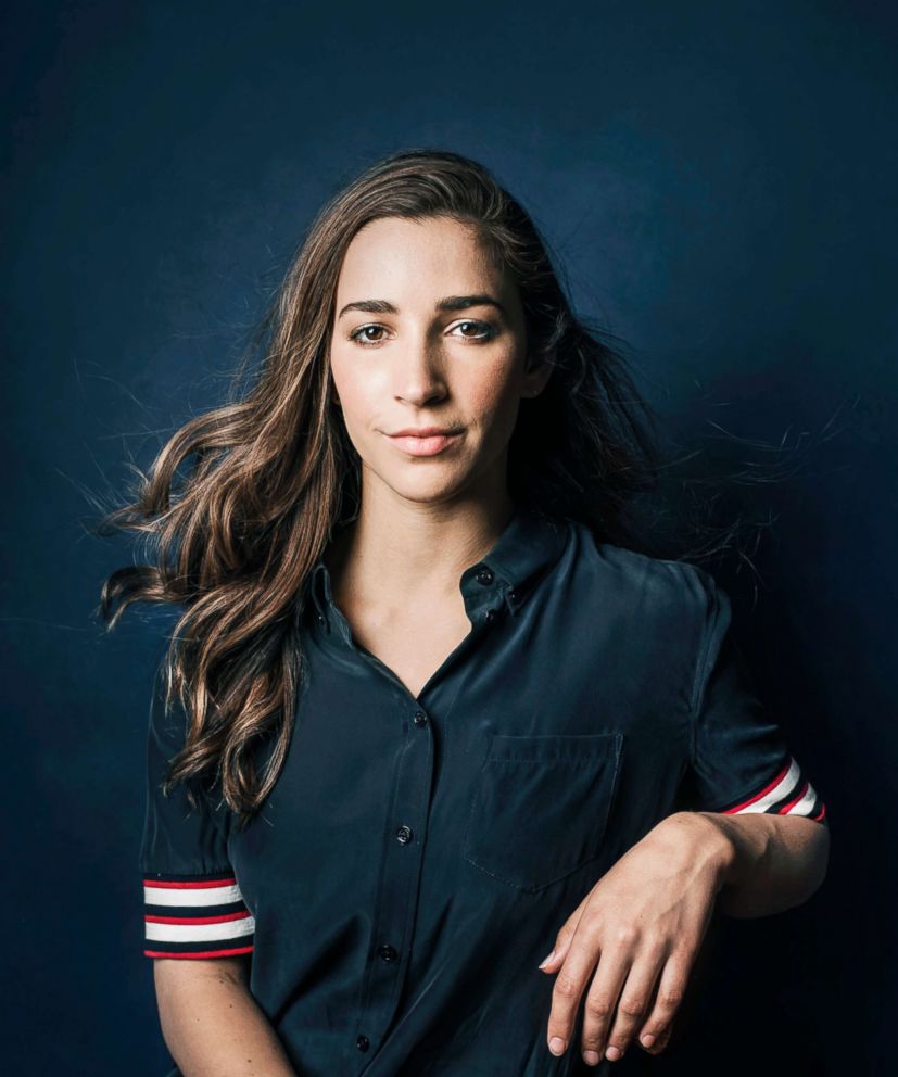 PHOTO: Aly Raisman is photographed for the cover of the ESPN Heroes Issue at California Street Studios, May 21, 2018.