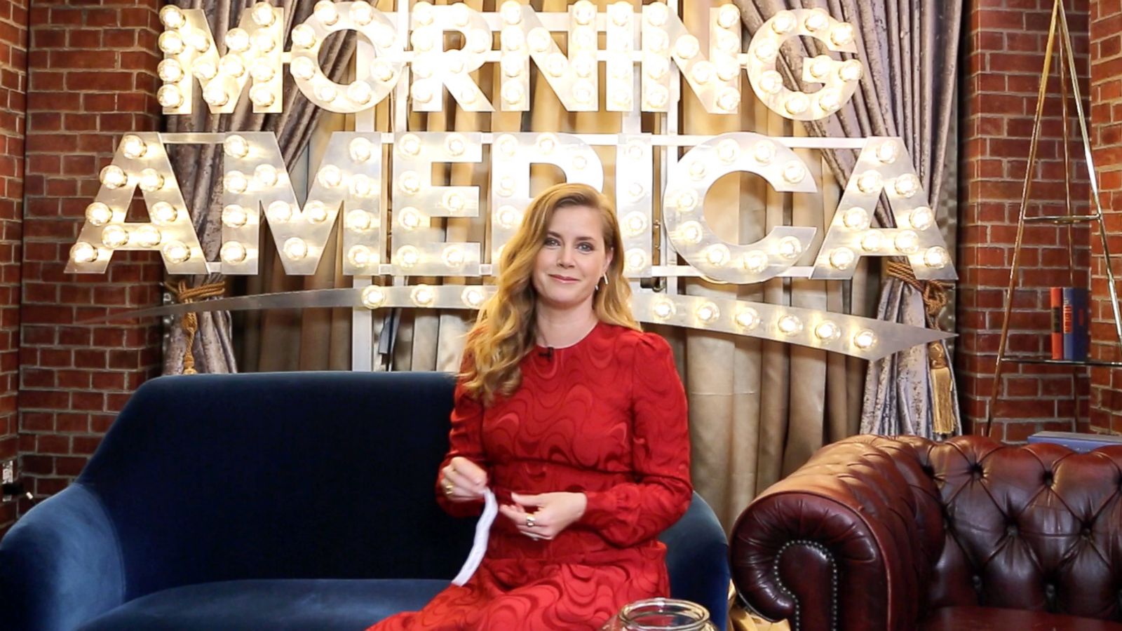 PHOTO: Amy Adams shares her favorite Disney princess on Good Morning America.