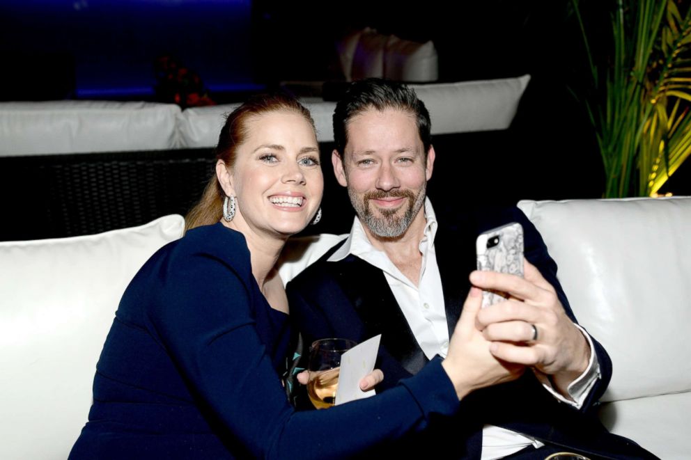 PHOTO: Amy Adams and Darren Le Gallo attend the 2018 Vanity Fair Oscar Party hosted by Radhika Jones at Wallis Annenberg Center for the Performing Arts on March 4, 2018 in Beverly Hills.