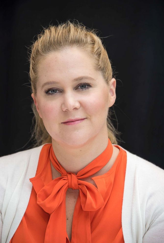 PHOTO: Amy Schumer at the I Feel Pretty press conference at the Whitby Hotel on April 14, 2018 in New York City.