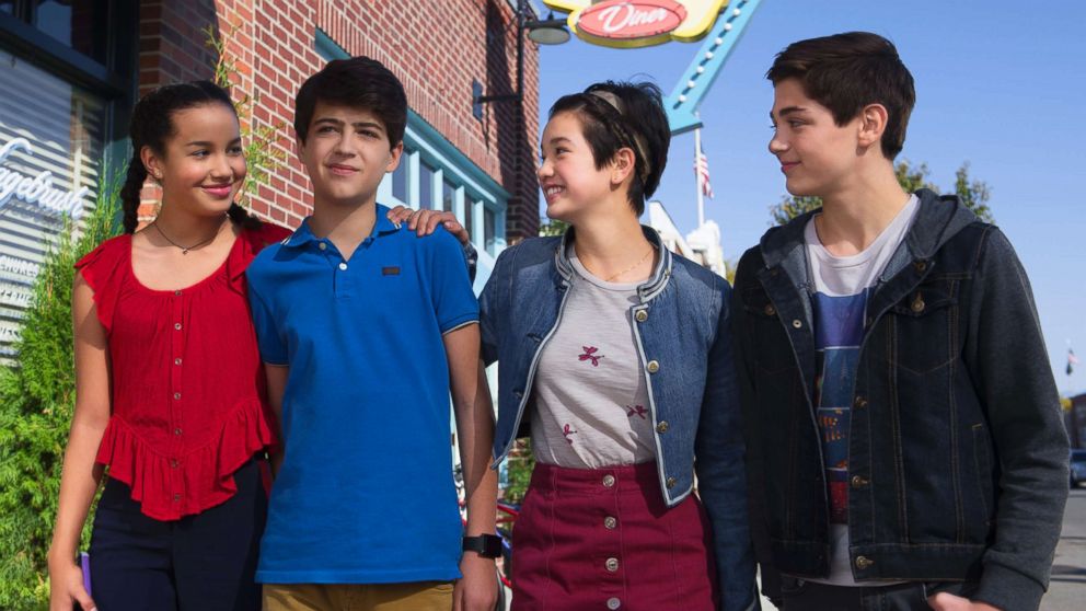 A scene from the show "Andi Mack."