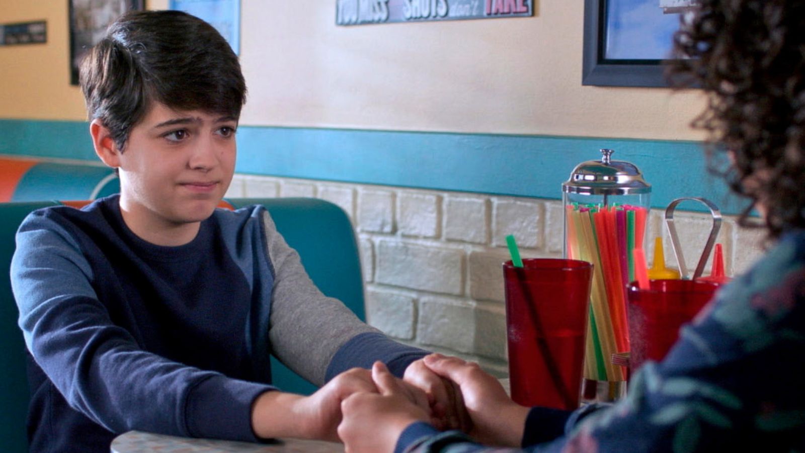 PHOTO: Joshua Rush in a scene from Disney Channel's "Andi Mack."