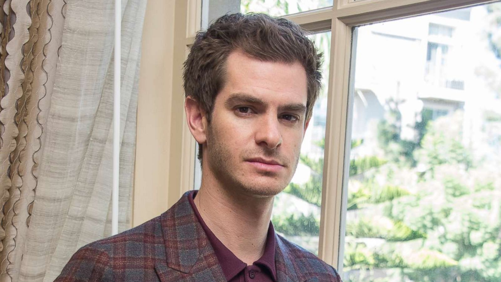 PHOTO: Andrew Garfield at the "Breathe" Press Conference at the Four Seasons Hotel, Oct. 16, 2017 in Beverly Hills.