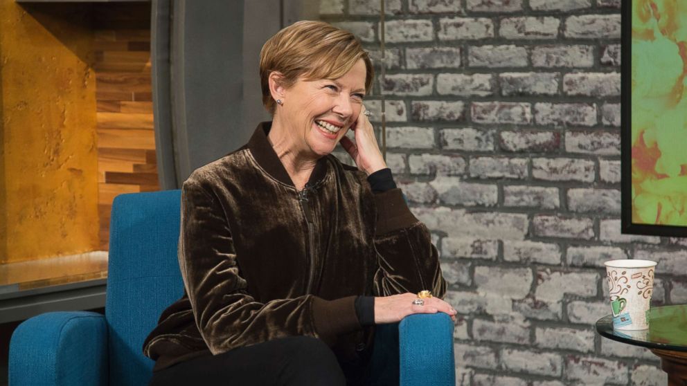 Annette Bening appears on "Popcorn with Peter Travers" at ABC News studios, Dec. 13, 2017, in New York City.