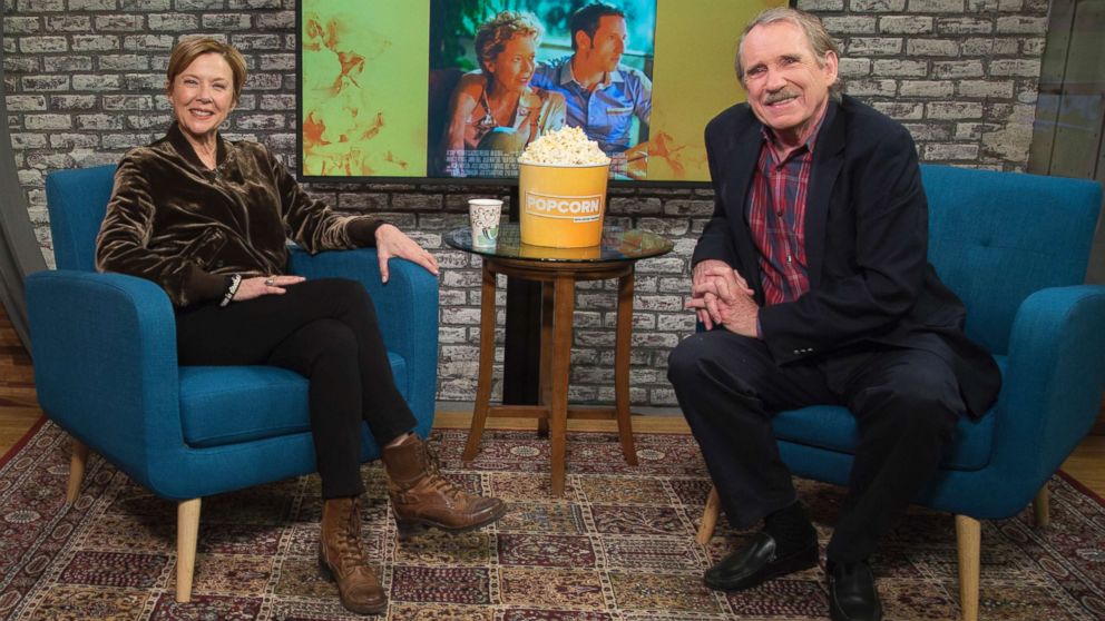 Annette Bening appears on "Popcorn with Peter Travers" at ABC News studios, Dec. 13, 2017, in New York City.