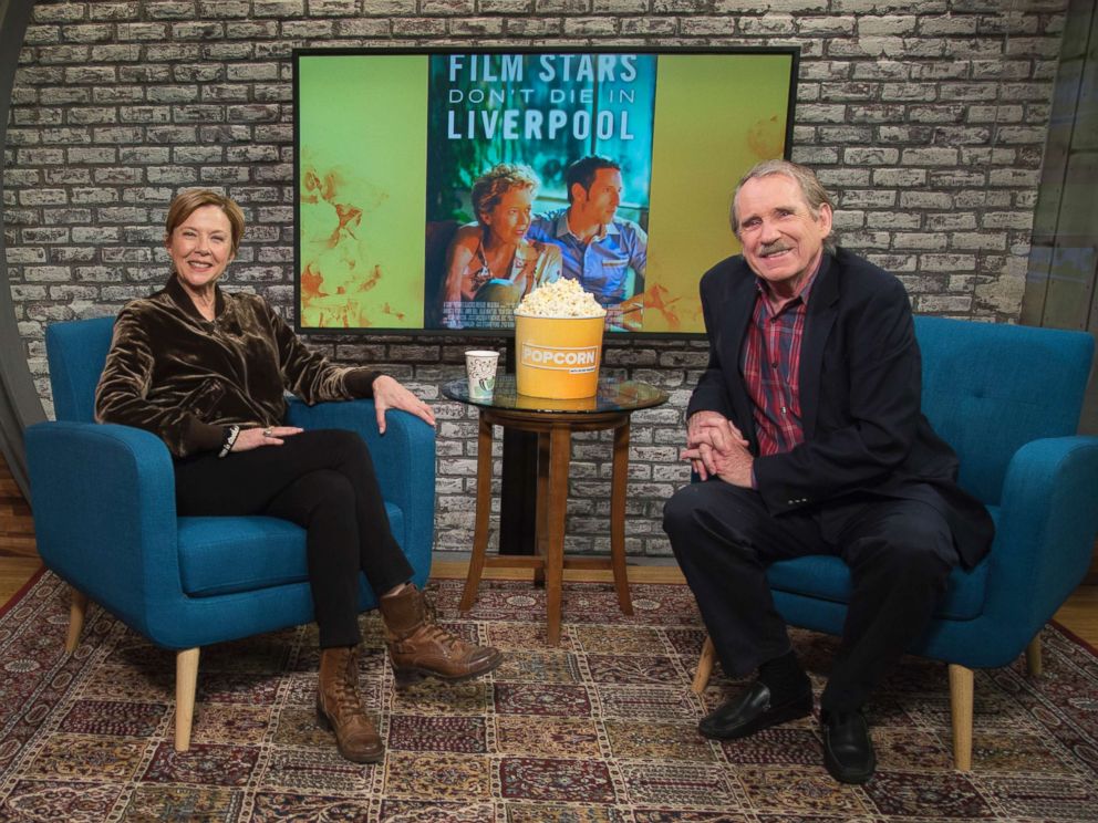 PHOTO: Annette Bening appears on "Popcorn with Peter Travers" at ABC News studios, Dec. 13, 2017, in New York City.