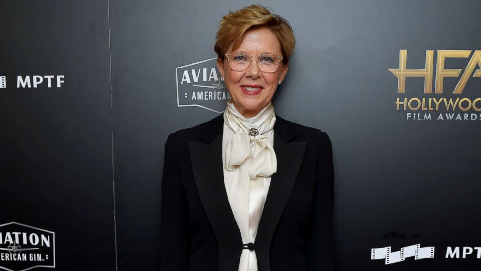 Actor Annette Bening poses in the press room during the 21st Annual Hollywood Film Awards at The Beverly Hilton Hotel, Nov. 5, 2017, in Beverly Hills, Calif.