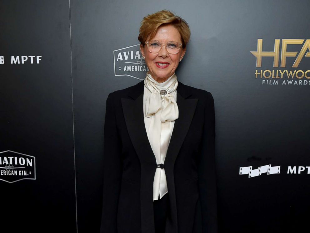 PHOTO: Actor Annette Bening poses in the press room during the 21st Annual Hollywood Film Awards at The Beverly Hilton Hotel, Nov. 5, 2017, in Beverly Hills, Calif.