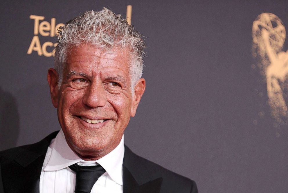 PHOTO: Anthony Bourdain attends the 2017 Creative Arts Emmy Awards at Microsoft Theater, Sept. 9, 2017, in Los Angeles.