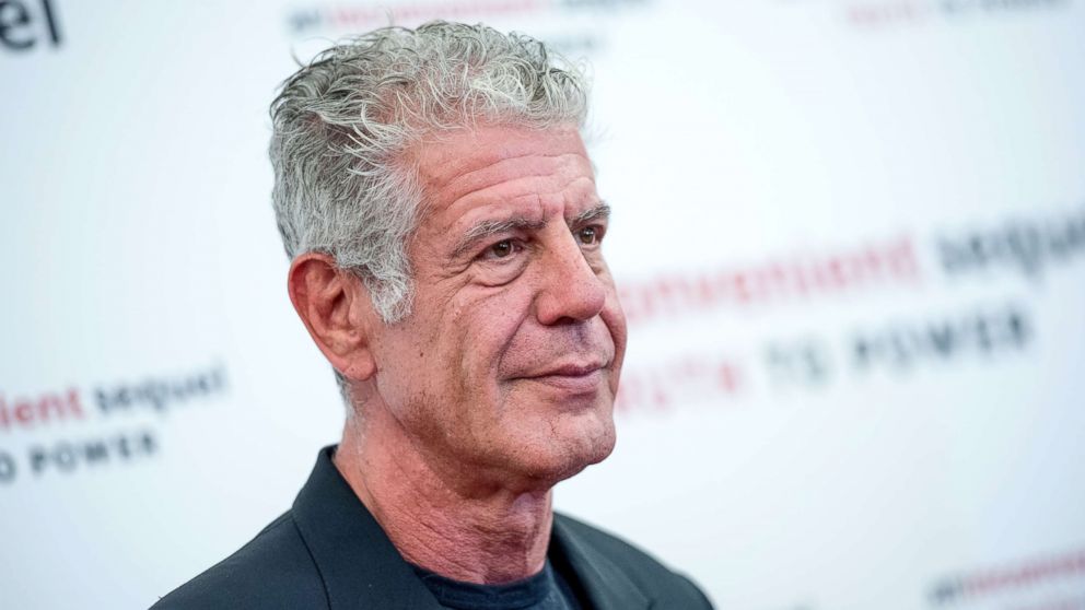 PHOTO: Anthony Bourdain attends "An Inconvenient Sequel: Truth To Power" New York screening at the Whitby Hotel, July 17, 2017, in New York City.