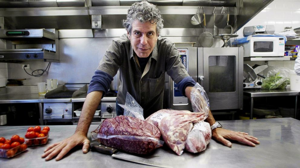 PHOTO: Chef Anthony Bourdain from New York in Sydney in this March 17, 2005 file photo.