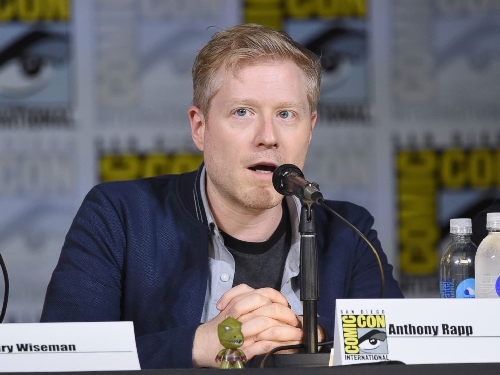 PHOTO: Anthony Rapp speaks at Comic-Con International 2017 on July 22, 2017 in San Diego.