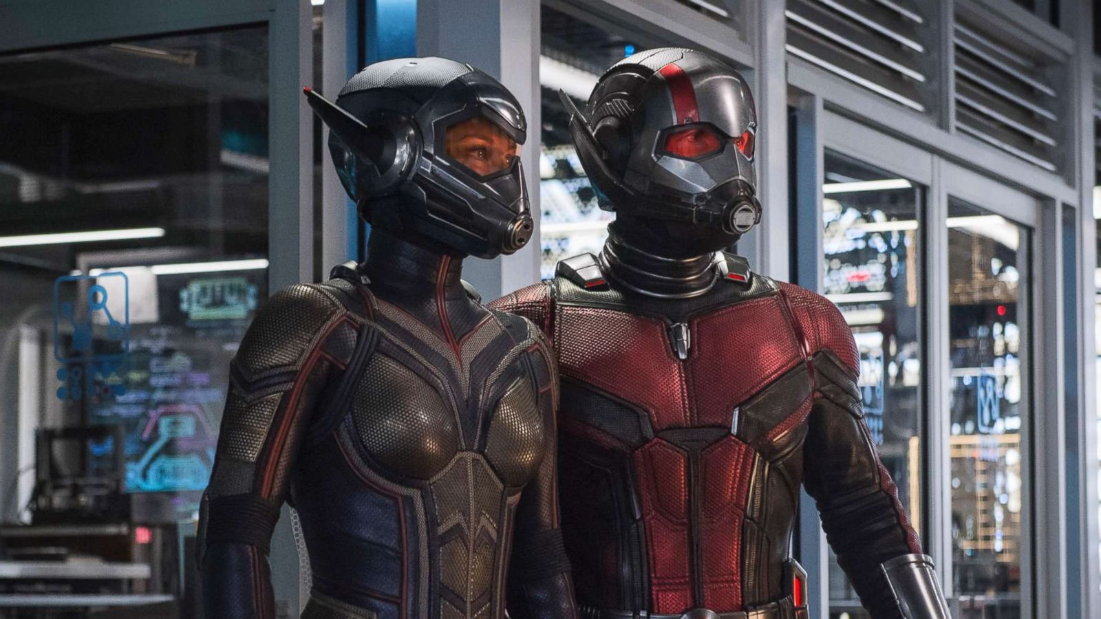 PHOTO: Ant Man and the Wasp, a new chapter featuring heroes with the astonishing ability to shrink staring Evangeline Lilly and Paul Rudd, 2018.