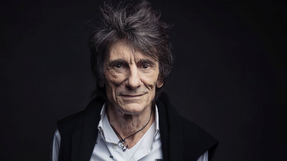 Ronnie Wood of the Rolling Stones poses for a portrait in New York, Nov. 14, 2016.