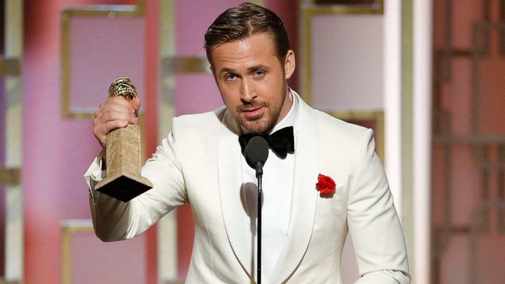 Ryan Gosling Dedicates Golden Globe Award to His 'Lady' Eva Mendes and Her  Late Brother - ABC News
