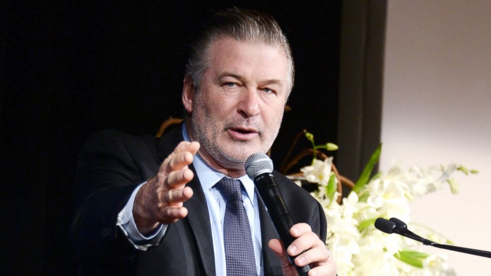 Alec Baldwin speaks at a charity event in New York, Nov. 17, 2015.