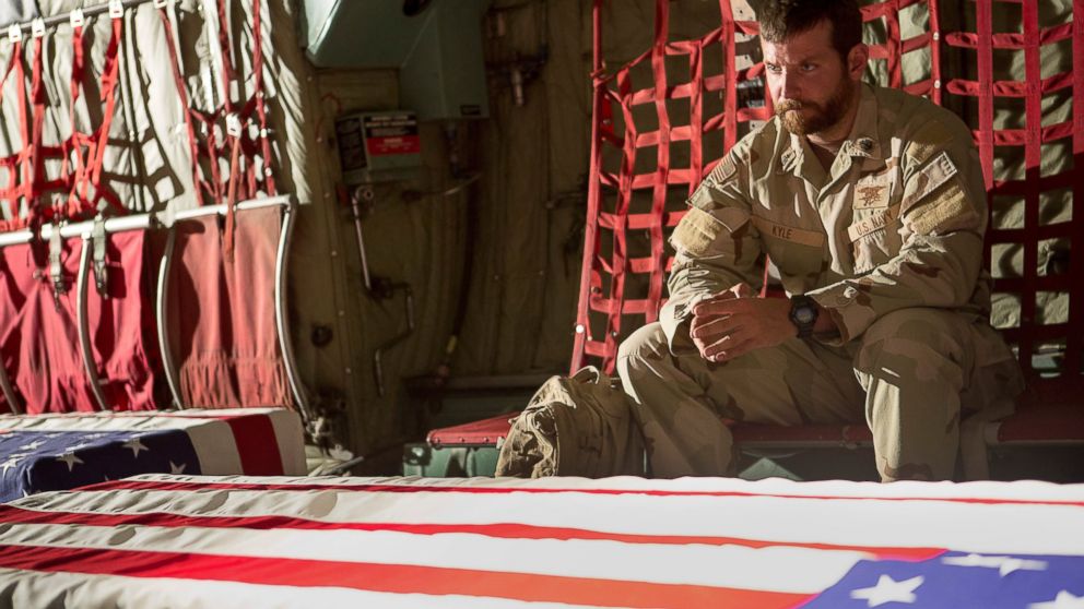 Bradley Cooper appears in a scene from "American Sniper."